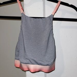 Victorias Secret Racer back Bralette with Adjustable straps Size S/P